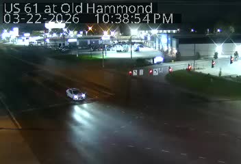 US 61 at Old Hammond Hwy. live webcam