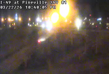 I-49 at Pineville XWY live webcam