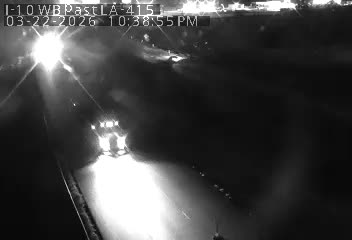 I-10 between Grosse Tete and LA 415 live webcam