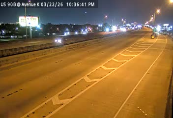US 90B at Avenue K live webcam