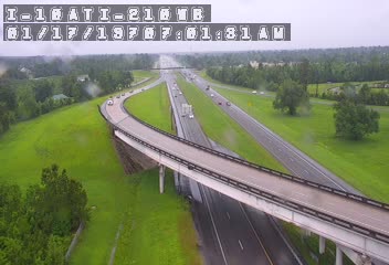 I-10 at I-210 in Lake Charles