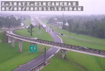 I-10 at I-210 in Lake Charles