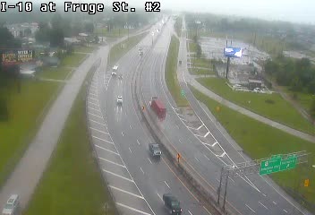 I-10 at Fruge Street in Lake Charles