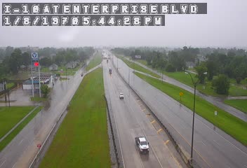 I-10 at Enterprise Blvd in Lake Charles