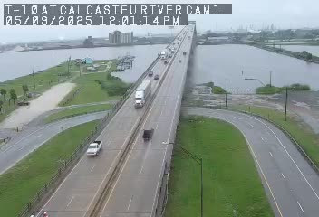 I-10 Calcasieu River Bridge in Lake Charles