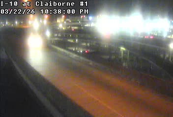I-10 at US 90 Claiborne Overpass live webcam