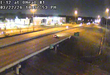 I-12 at O Neal Lane live webcam