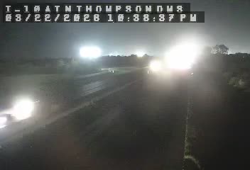 I-10 @ N. Thompson Ave. DMS live webcam