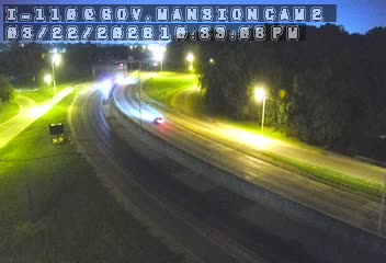 I-110 at Governors Mansion live webcam