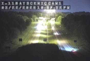 I-110 at US 61 Scenic Hwy 8B live webcam