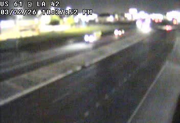 US 61 at LA 42 live webcam