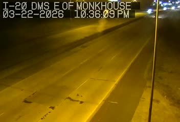 I-20 DMS East of Monkhouse(MM 13.6) live webcam