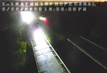 I-10 at MM 197 (Hope Canal) live webcam