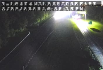 I-10 at 4 Mile Bridge (Reserve Canal) East live webcam