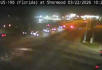US 190 at Sherwood Forest live webcam